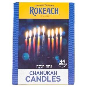 Friends of The Family Rokeach Chanukah Candles, 44 Count